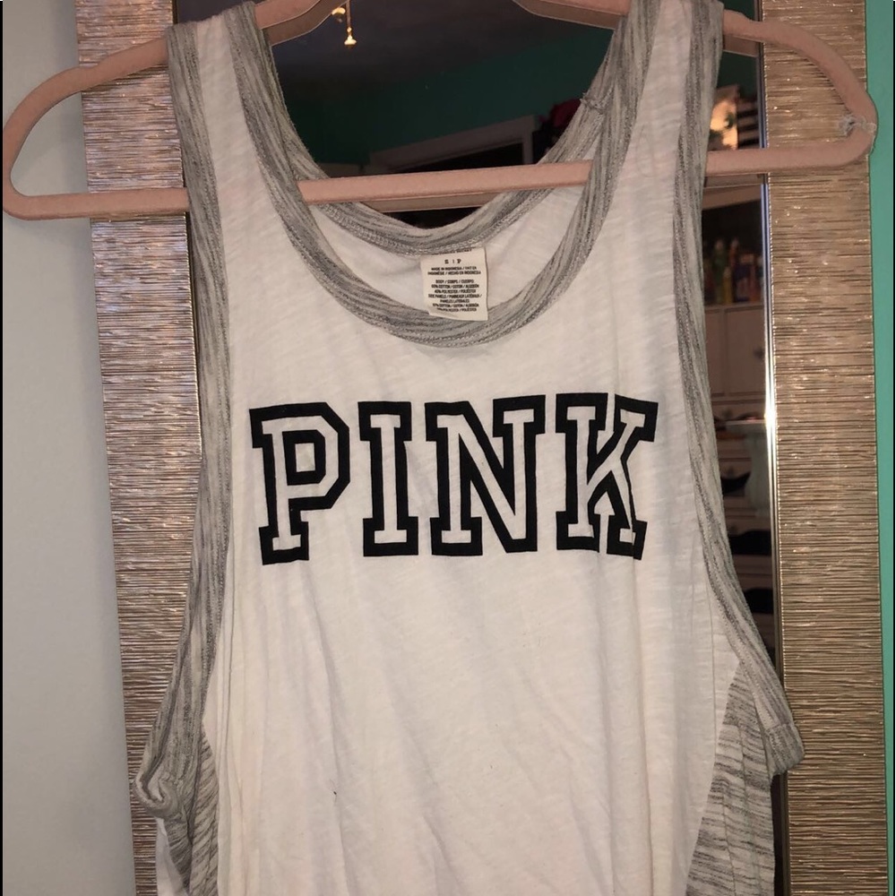 Small VS Pink Long Tank